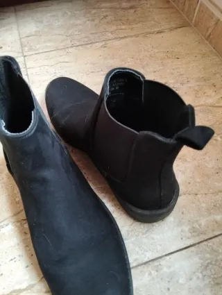 Botines negros mujer