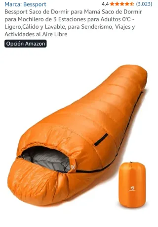Saco de dormir Bessport 0°C