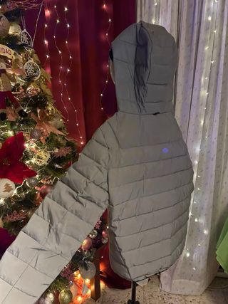 Cazadora Bershka impermeable reflectante T.XS