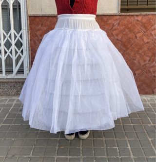 Can Can Fallera Blanco