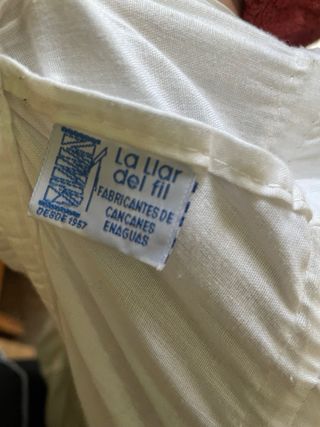 Can Can Fallera Blanco