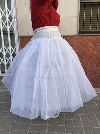 Can Can Fallera Blanco