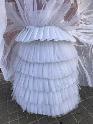 Can Can Fallera Blanco