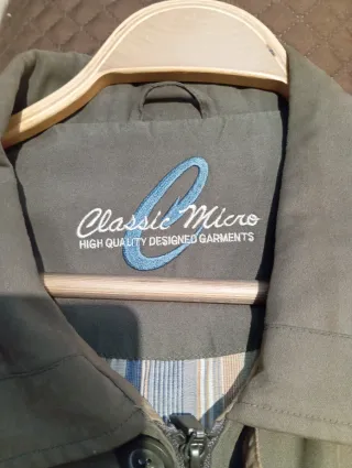 Chaqueta hombre verde oliva