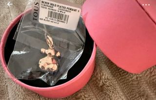 Colgante Oso Tous Baño Oro Rosa