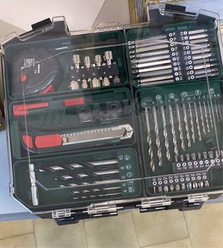 Set Taladro Atornillador Parkside 20V