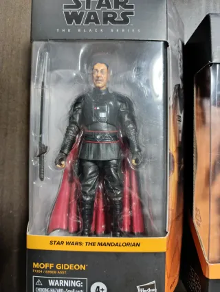 2 Figuras Moff Gideon Star Wars Black Series