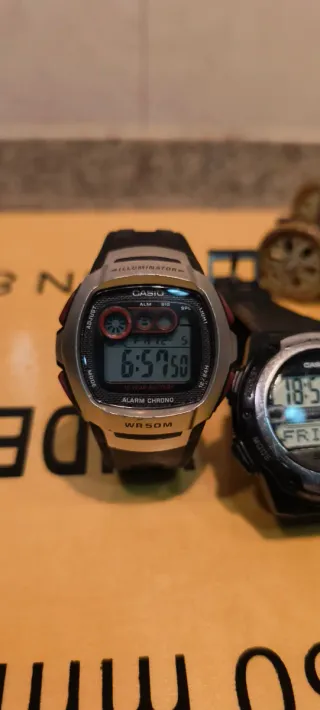 Lote 3 relojes Casio