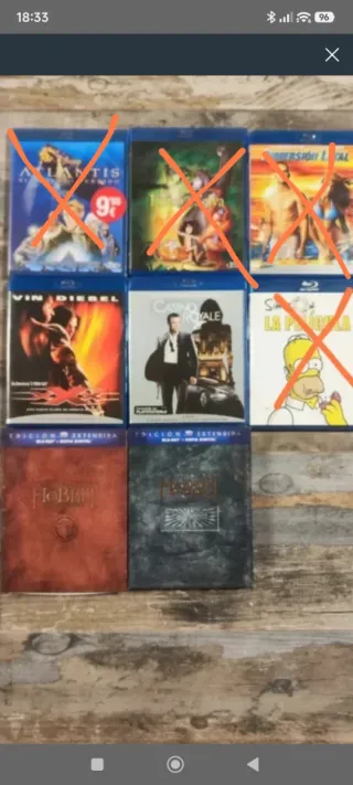 Lote 4 Películas Blu-ray Variadas