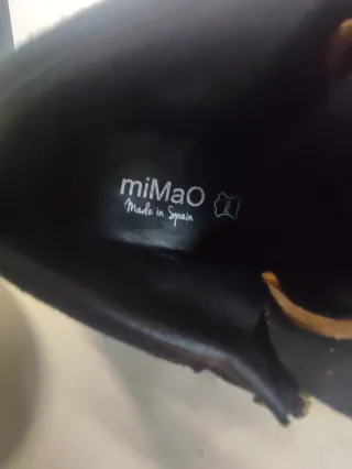 Zapatillas Mimao negras con cremallera