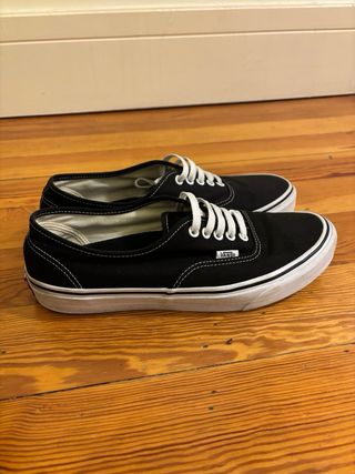 Zapatillas Vans Authentic Negras Talla 43