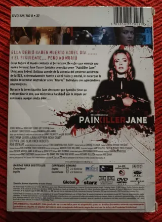 Painkiller Jane - Temporada 1 - DVD