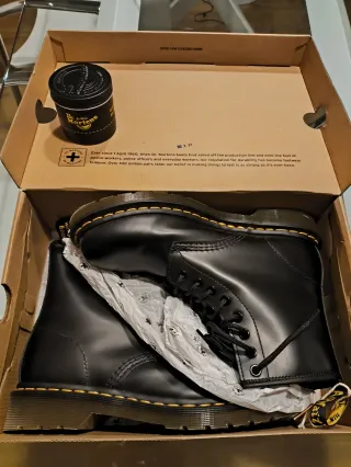 Botas Dr. Martens Negras Talla 41 Sin Usar