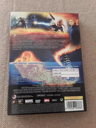 Película DVD Edición Especial Los 4 Fantásticos