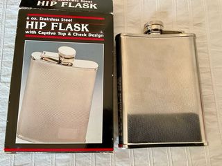 Petaca Acero Inoxidable/a estrenar