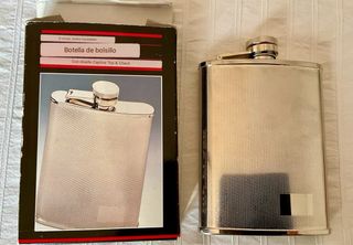 Petaca Acero Inoxidable/a estrenar