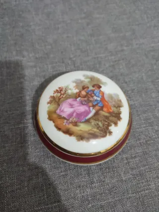 Joyero Vintage Años 50/60 Pareja Romántica