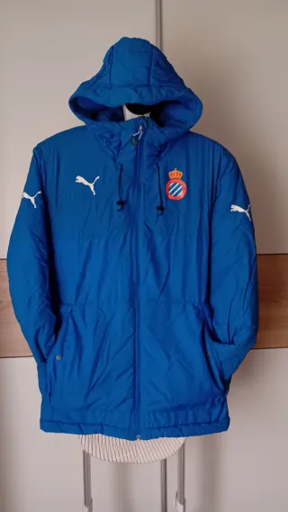 Chaqueta Puma Azul con Capucha