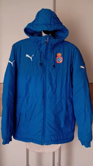 Chaqueta Puma Azul con Capucha
