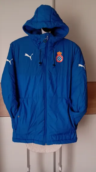 Chaqueta Puma Azul con Capucha