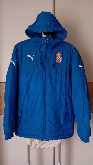 Chaqueta Puma Azul con Capucha