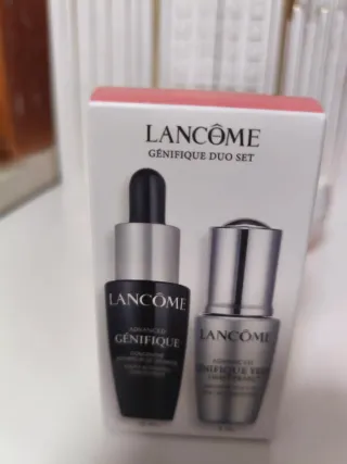 Lote 3 cremas y 2 serums Lancome viaje