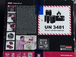 Taladro Percutor Einhell TE-CD 12/1 Li-i