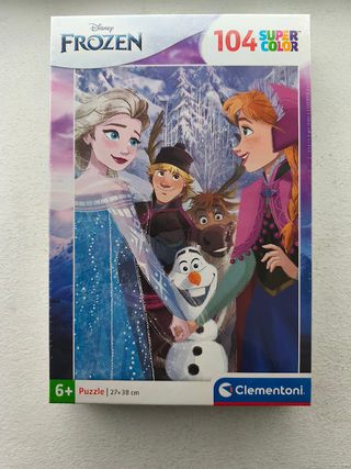 Puzzle Disney Frozen 104 peças Clementoni