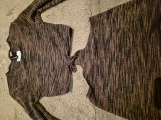 Vestido H&M Cut-out Marrón Talla XS