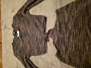 Vestido H&M Cut-out Marrón Talla XS