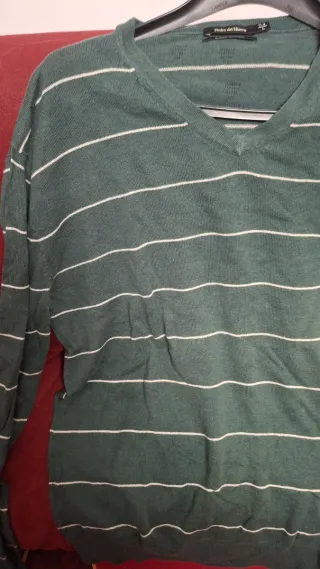 Jersey fino Pedro del Hierro verde talla L