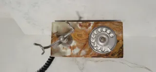 Teléfono Antiguo Sobremesa Mármol