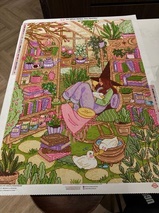 Diamond Art Club Witchy Greenhouse