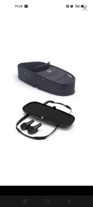 Cochecito Bugaboo Bee con capazo y silla