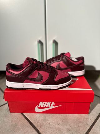 Nike Dunk Low Burgundy/Rosso - Taglia 39