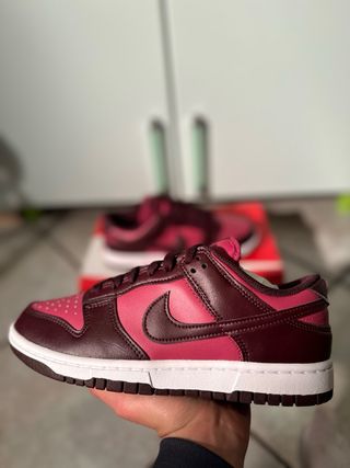 Nike Dunk Low Burgundy/Rosso - Taglia 39