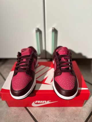 Nike Dunk Low Burgundy/Rosso - Taglia 39