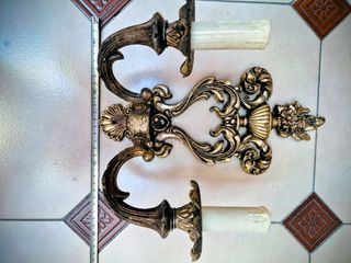Aplique de pared de bronce