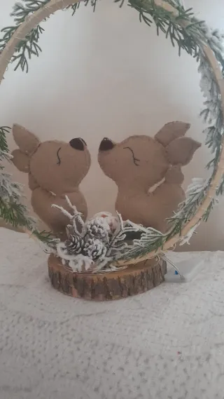 Decorazione Natalizia con batteria