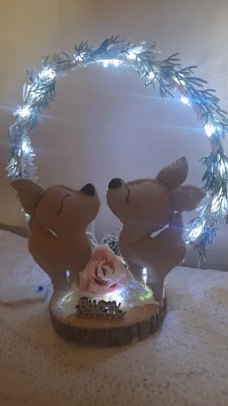 Decorazione Natalizia con batteria