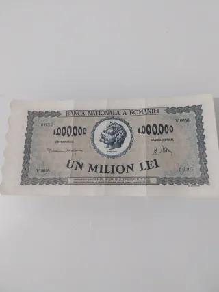 Billete 1 Millón Lei Rumanía 1945