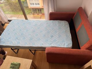 Sofá cama 2 plazas + cama individual