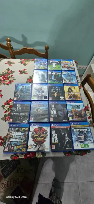PS4 15 Videojuegos + 5 Mandos + HDMI