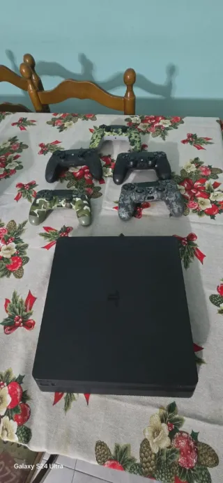 PS4 15 Videojuegos + 5 Mandos + HDMI