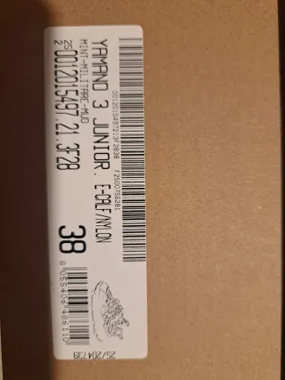 Zapatillas Flower Mountain Talla 38 Sin estrenar