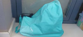 Patines en línea Niño, casco, protectores y bolsa