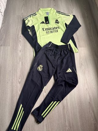 Infantil Conjunto R. Madrid Adidas Amarillo /azul