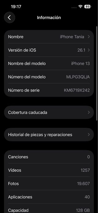 iPhone 13 Plata