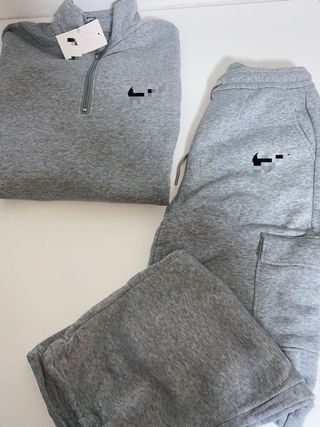 Conjunto chándal mujer gris