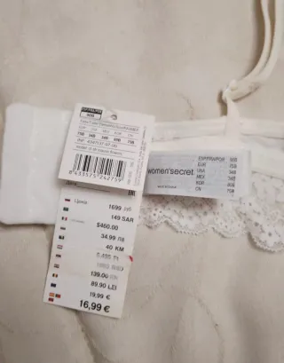 Sujetador Women'secret 90B floral